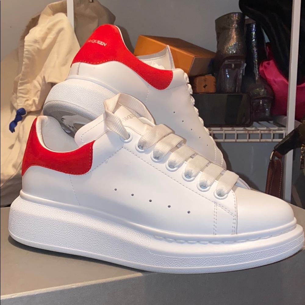 Alexander McQueen sneakers. Worn once.